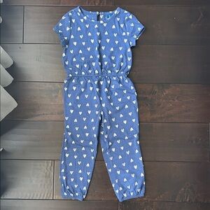 NWOT Old Navy Hearts Romper Jumpsuit 3T